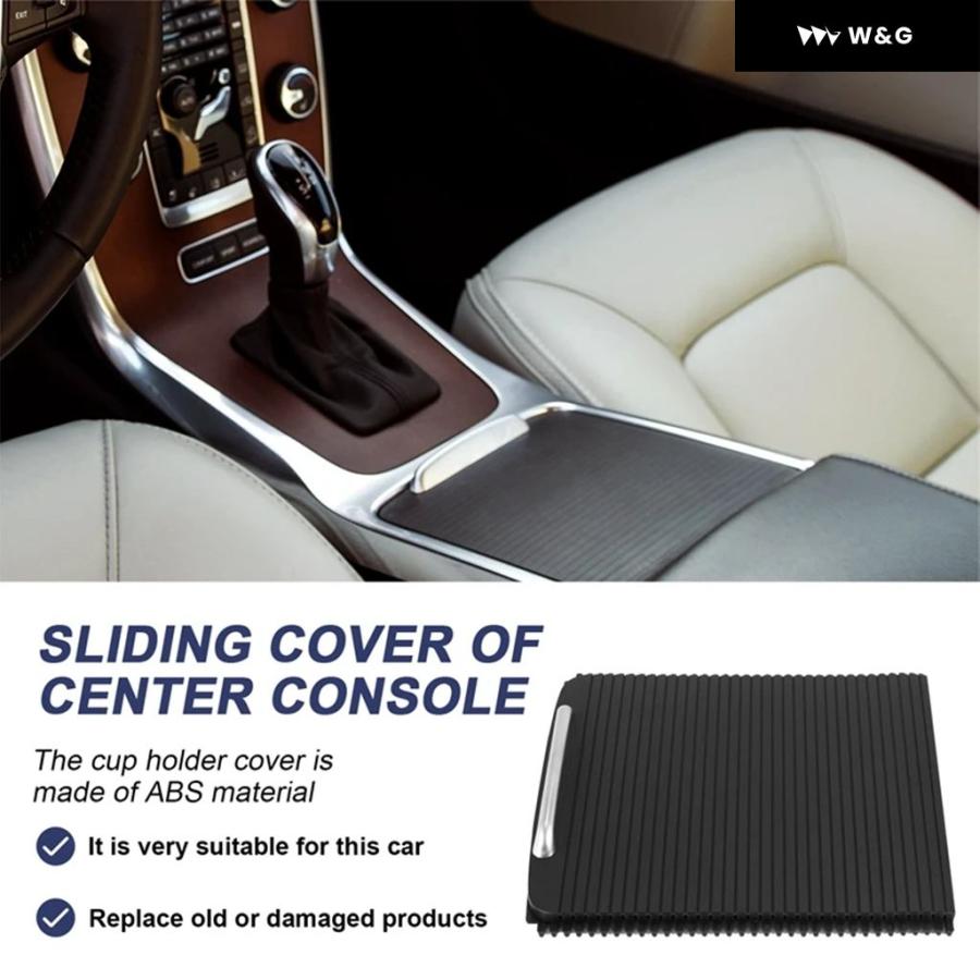 並行輸入品 センターコンソールスライドカバー 39870905 ボルボ S80 V70 XC70 カップホルダーローラーシャッター | ブランド登録なし