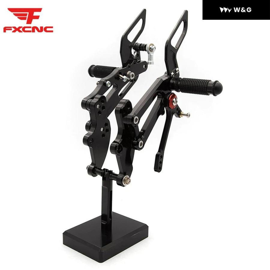 並行輸入品 CNC GP シフター オートバイ リアセット アプリリア RS4 125 4T 2011-2016 フットレスト フの画像