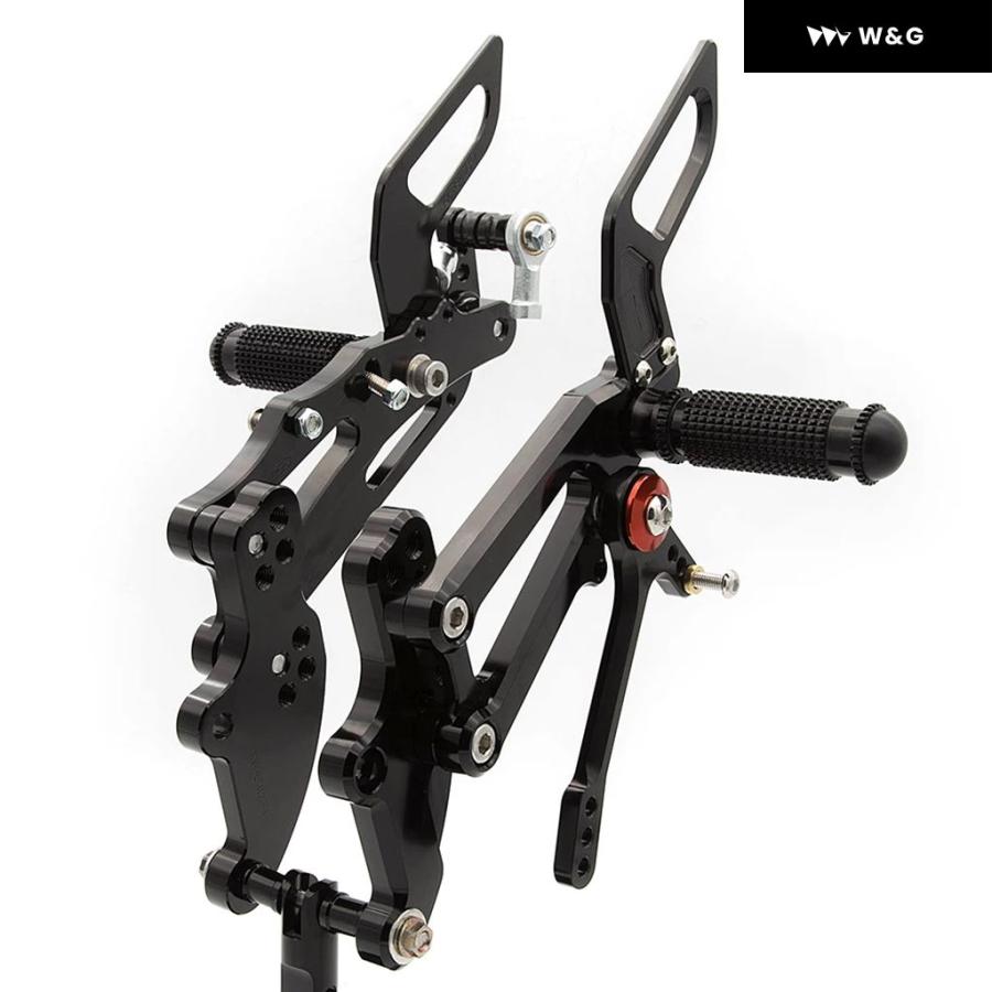 並行輸入品 CNC GP シフター オートバイ リアセット アプリリア RS4 125 4T 2011-2016 フットレスト フの画像