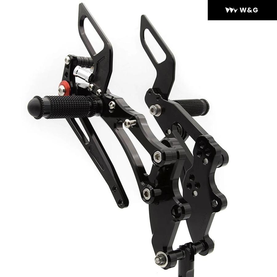 並行輸入品 CNC GP シフター オートバイ リアセット アプリリア RS4 125 4T 2011-2016 フットレスト フの画像