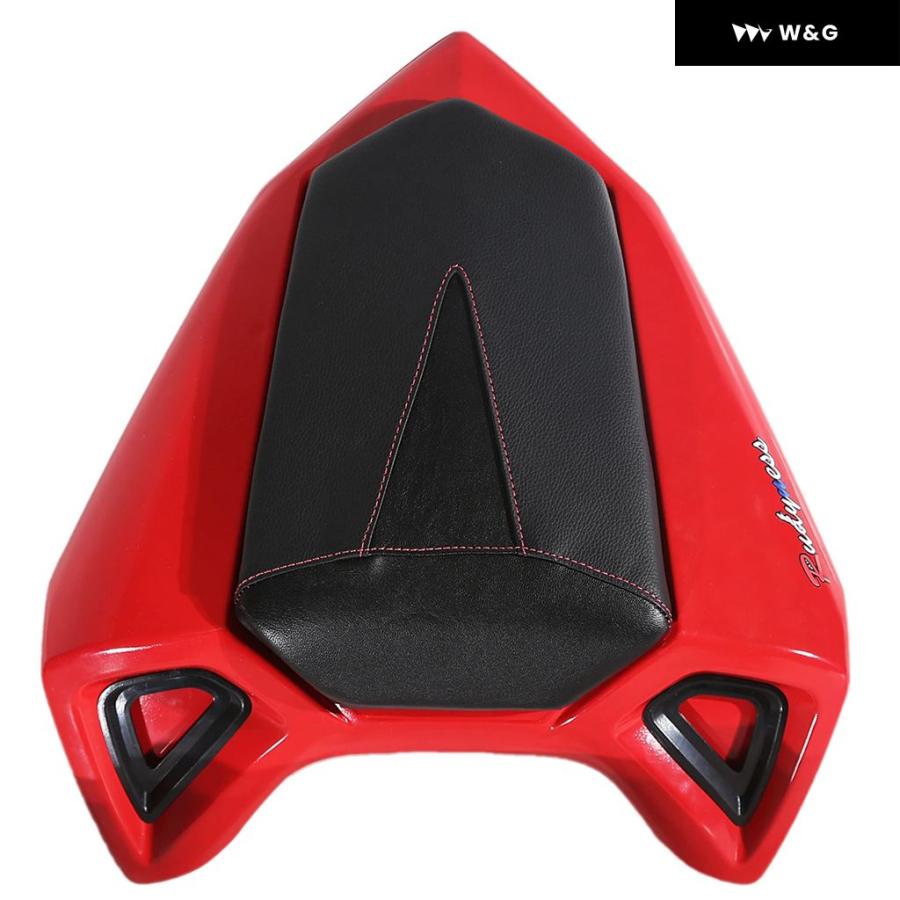 並行輸入品 リアレッドパッセンジャーシートカバー テールセクションフェアリングカウル ホンダCBR650R 2019-2022モデの画像