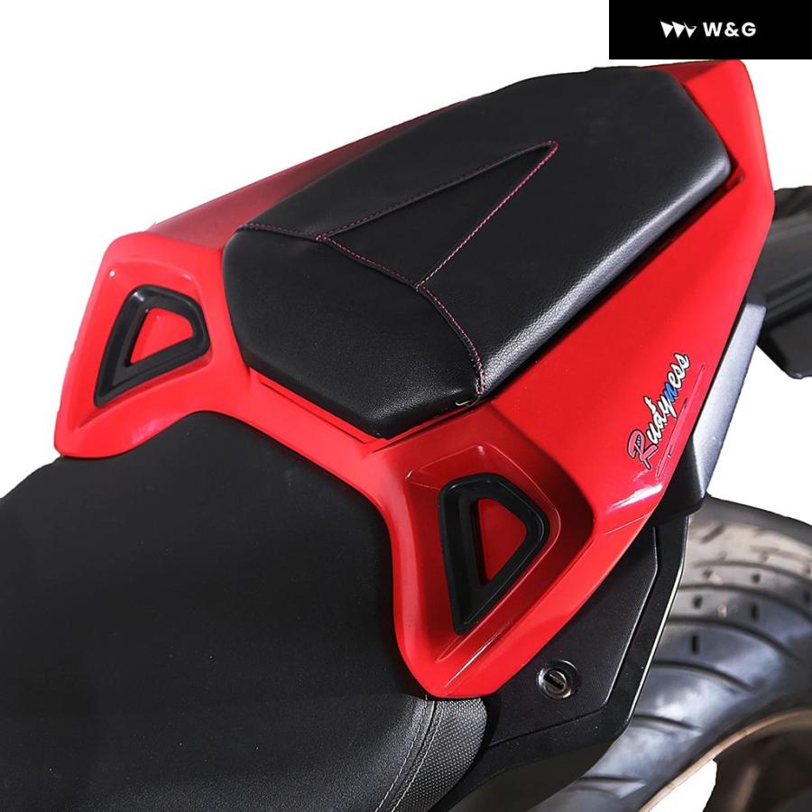 並行輸入品 リアレッドパッセンジャーシートカバー テールセクションフェアリングカウル ホンダCBR650R 2019-2022モデの画像