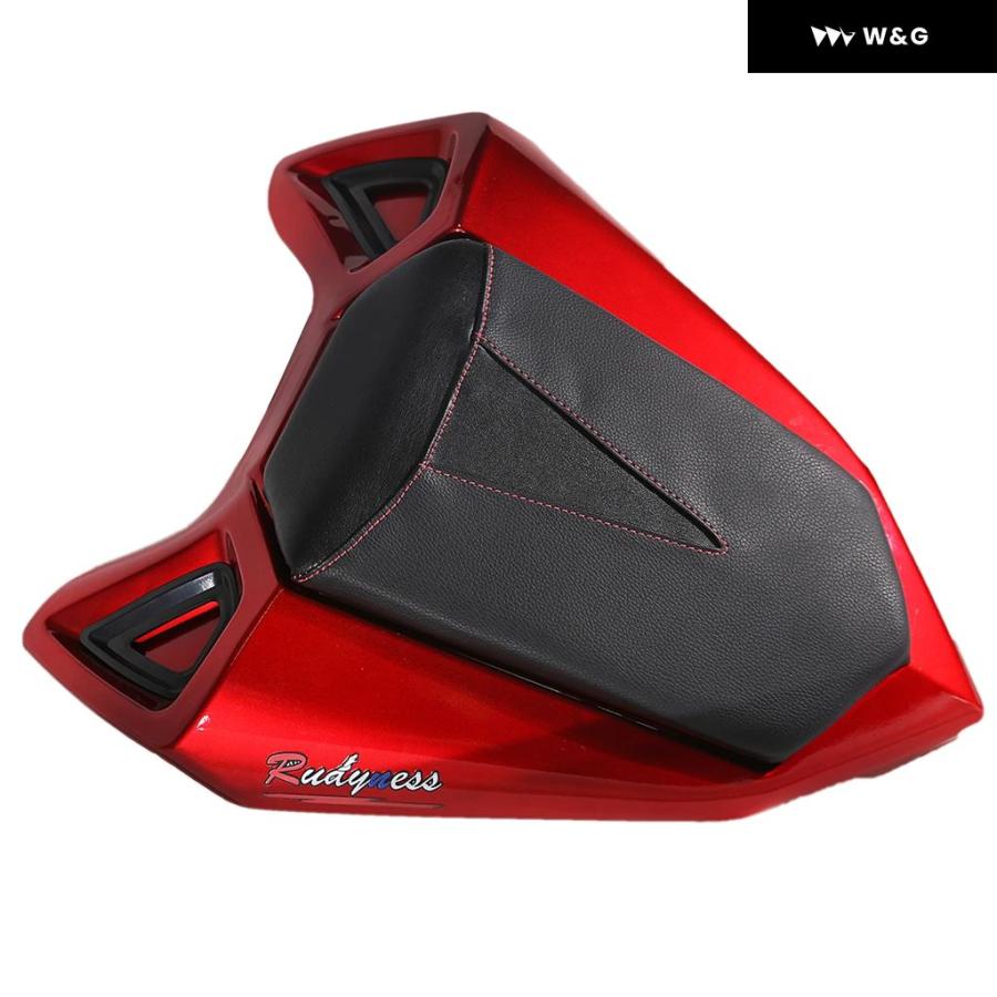 並行輸入品 リアレッドパッセンジャーシートカバー テールセクションフェアリングカウル ホンダCBR650R 2019-2022モデの画像