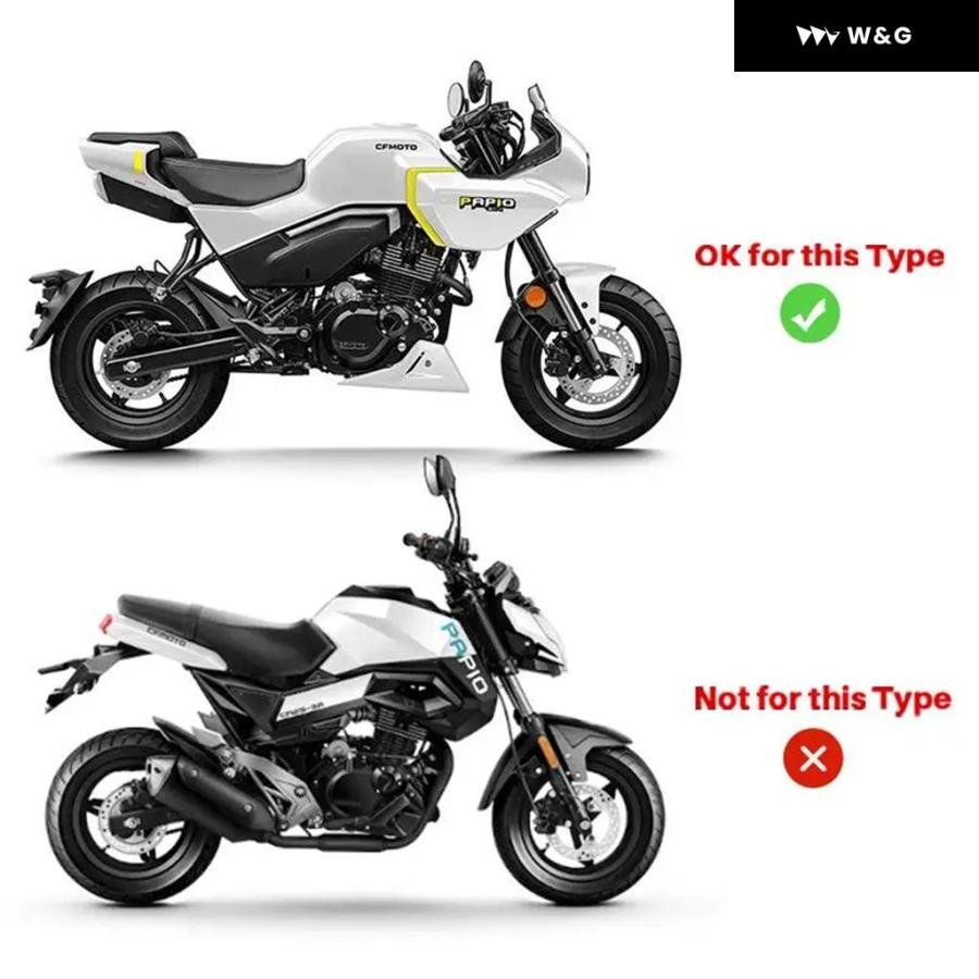 並行輸入品 CF-MOTO PAPIO 125 XO-1 XO-2 2023 オートバイ排気テール