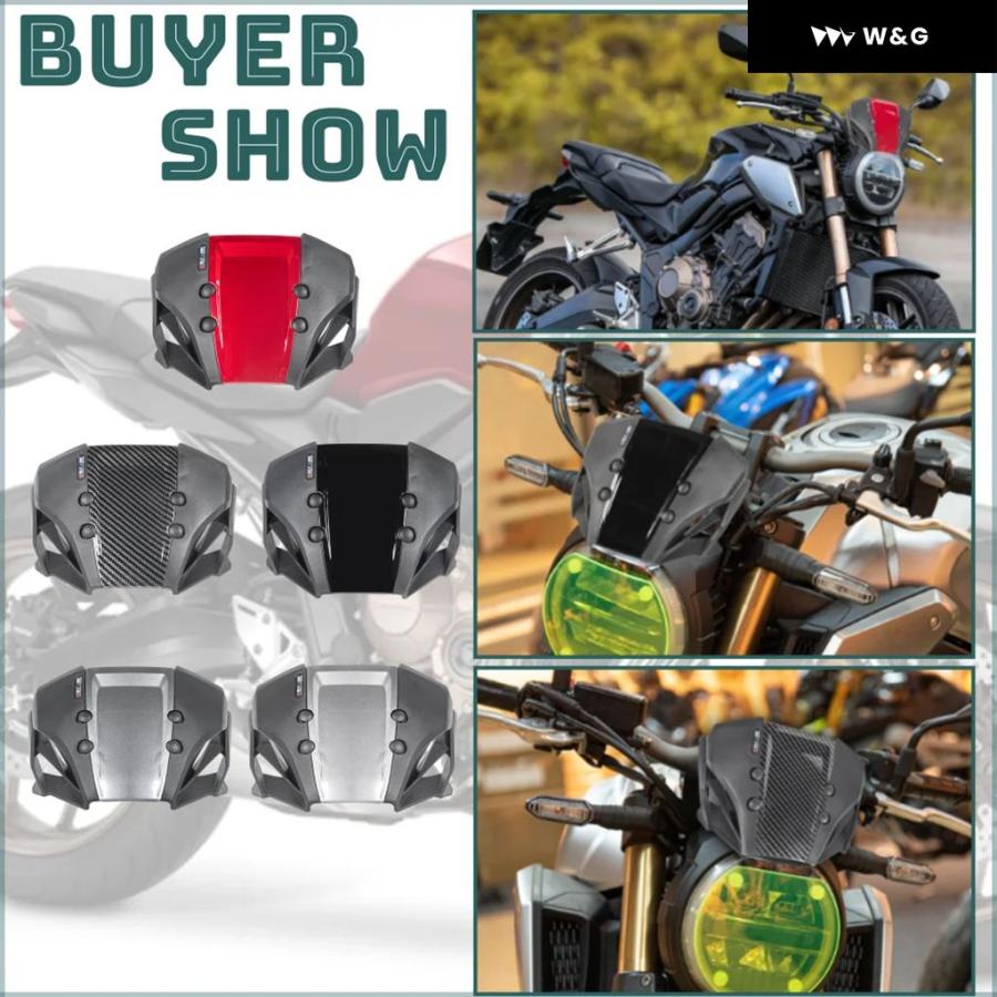 並行輸入品 CB1000R CB650R フロントスクリーン ウインドシールド ウインドスクリーン ウインドデフレクター ホンダの画像