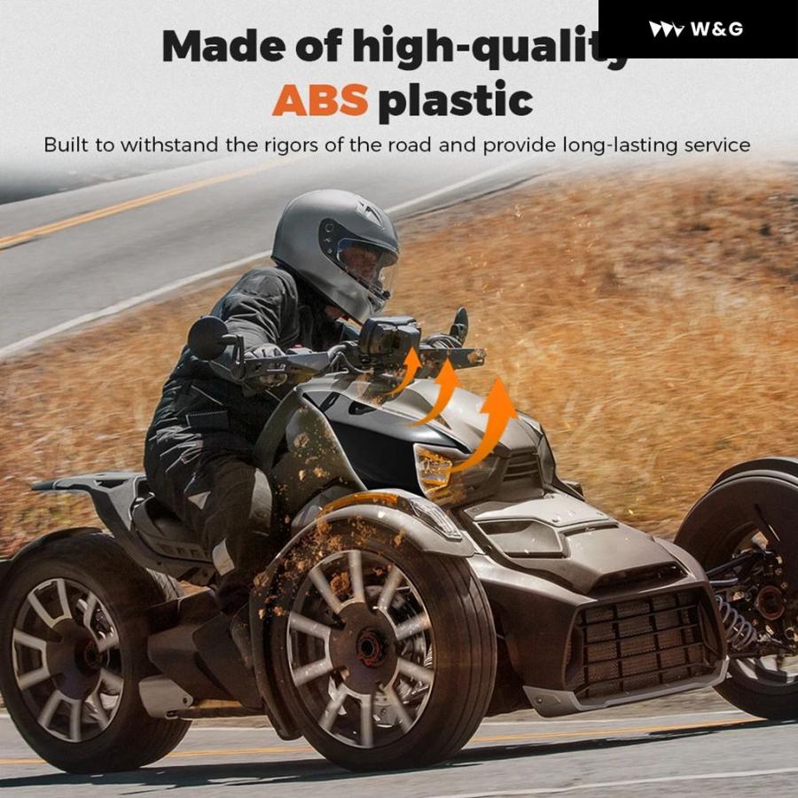 並行輸入品 グロスブラックフェアリングパネル 219400803 CAN-AM RYKER 600 900 SPORT RYKERの画像
