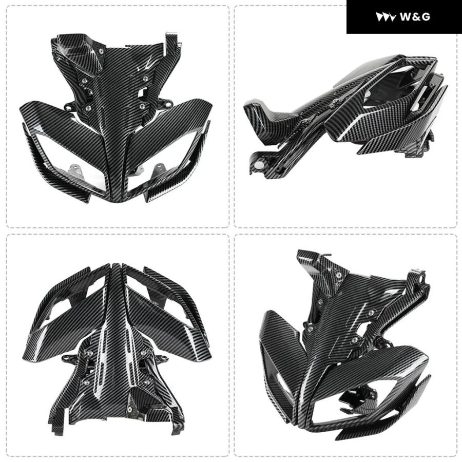 並行輸入品 ヤマハ MT09 ヘッドライトカバー ブラケット シェル シールド フード MT-09 FZ-09 2017 2018の画像