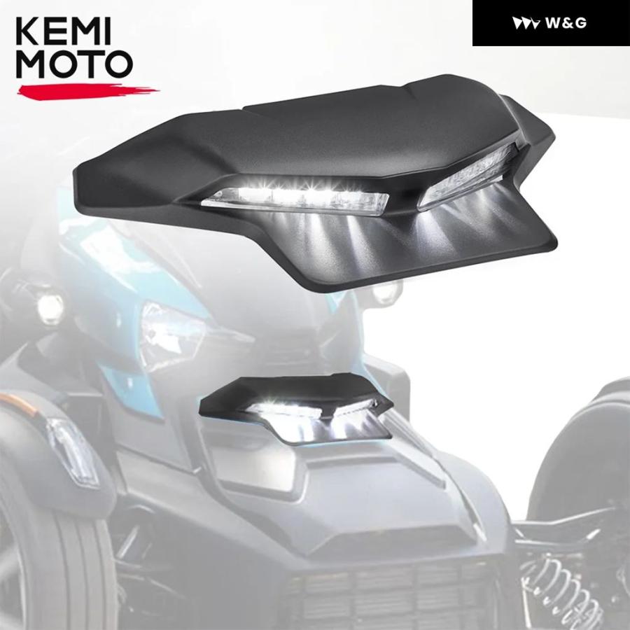 並行輸入品 CAN-AM RYKER 600 900 SPORT RALLY EDITION LED補助ライトDRLキット 219