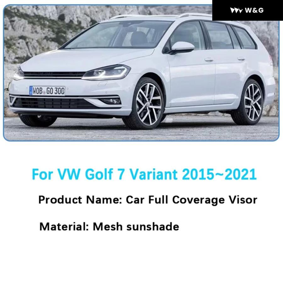 並行輸入品 車用サンシェード パッド フォルクスワーゲン ゴルフ MK7