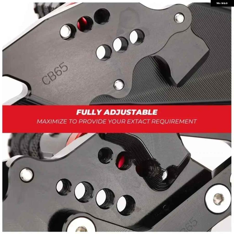並行輸入品ホンダ CBR650R CBR650F 2021 オートバイ バイク 調整可能 リアセット フットペグ CB650R C_5