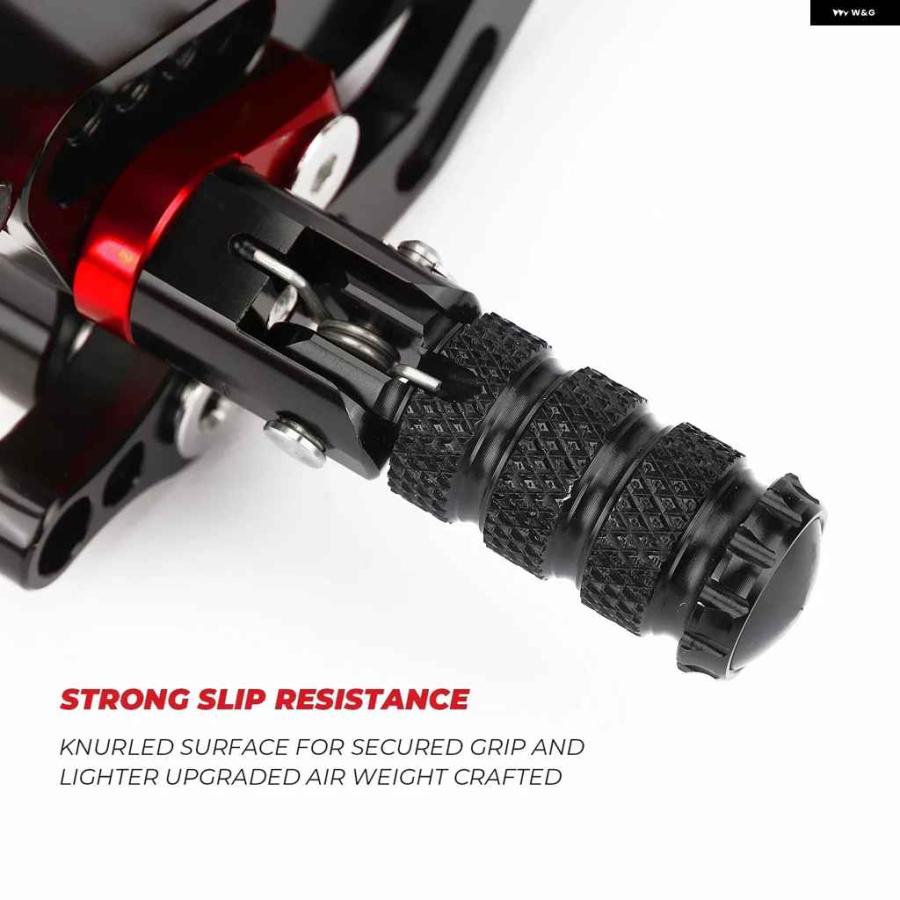 並行輸入品ホンダ CBR650R CBR650F 2021 オートバイ バイク 調整可能 リアセット フットペグ CB650R C_7