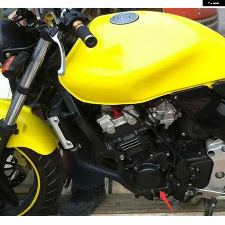 並行輸入品マットブラック アルミ エンジン ステーター クランクケース カバー ホンダ ホーネット 250 1998-2007 1_5