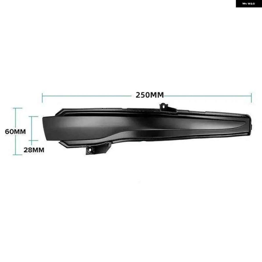並行輸入品1ペア LED ダイナミック サイドミラー ウィンカーライト インジケーター ウィンカーランプ ベンツ W205 W21の画像