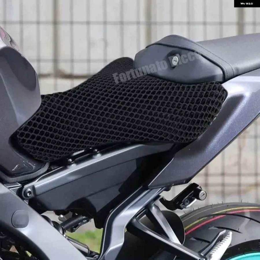 並行輸入品MT09 SP シートカバー 3D エアフローシートカバー ヤマハ SP MT09 2024 2025 3D ハニカムメの画像