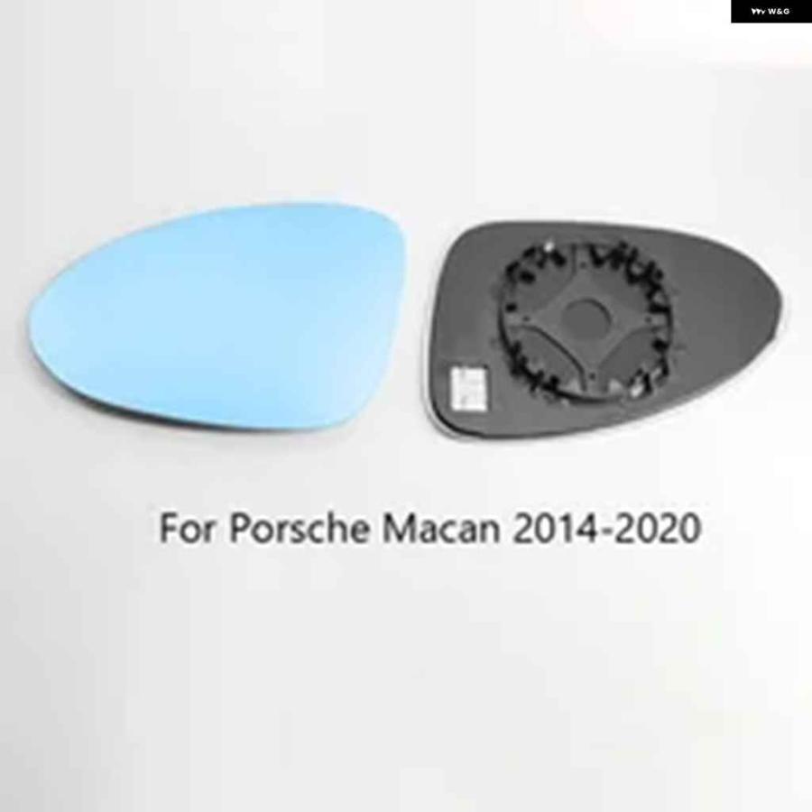 並行輸入品サイドバックミラー ブルーガラスレンズ ポルシェ 911 マカン 718 ボクスター 2012-2020 広角ビュー ア_6