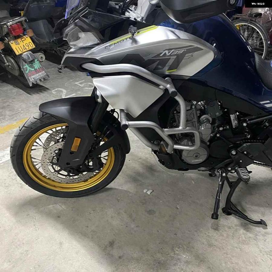 並行輸入品CFMOTO 800MT 2021-23 エンジン ガード クラッシュ バー フレーム バンパー 800 MT アクセサ_4