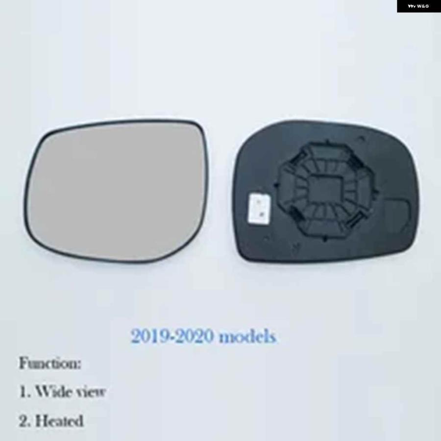 並行輸入品1ペア2個加熱サイドバックミラー ブルーガラスレンズ スバル フォレスター 2019-2022広角ビューアンチグレアカー_6