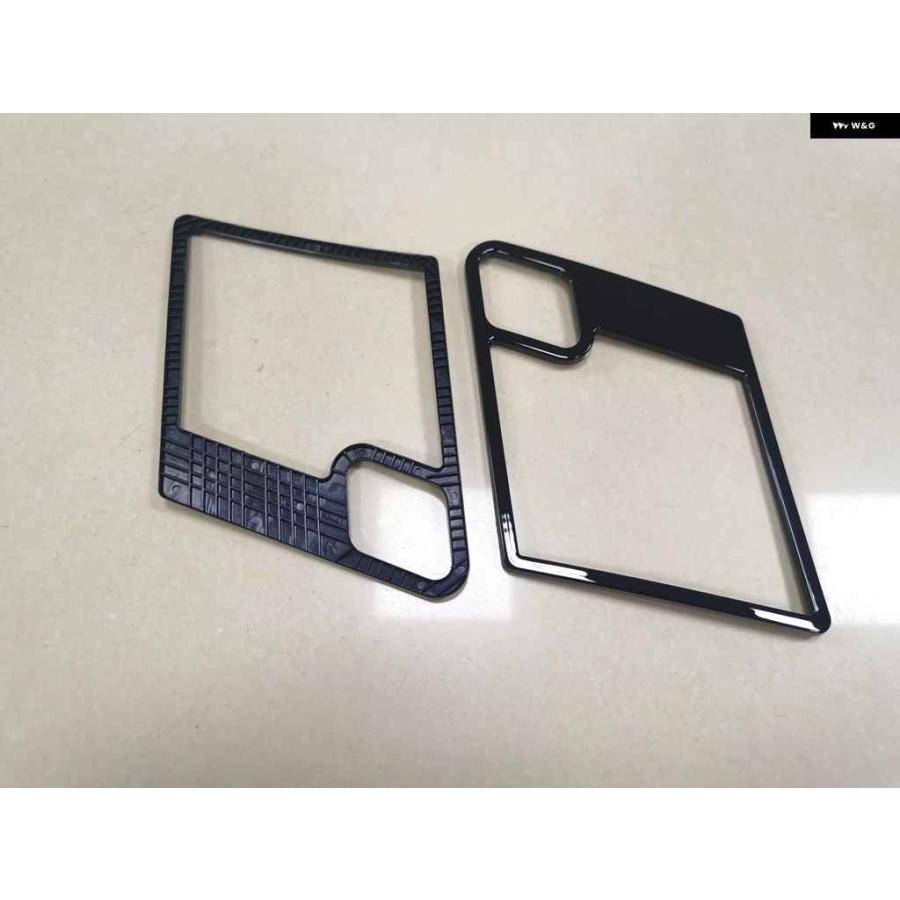 並行輸入品グロスブラック フロント スピーカー アクセント トリム ホンダ GL1500 ゴールドウイング 1988-2000 Gの画像