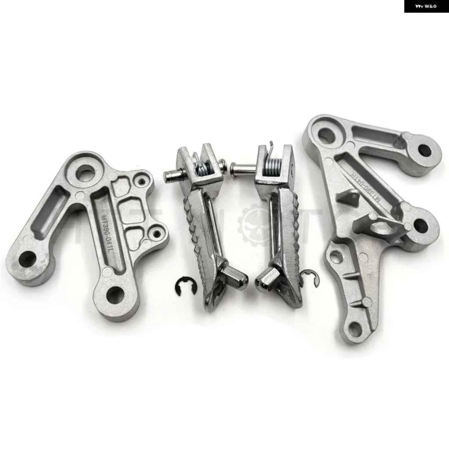 並行輸入品フットペグ フットレスト ブラケットセット フロント スズキ GSXR1000 2003-2004 GSX-R 1000の画像