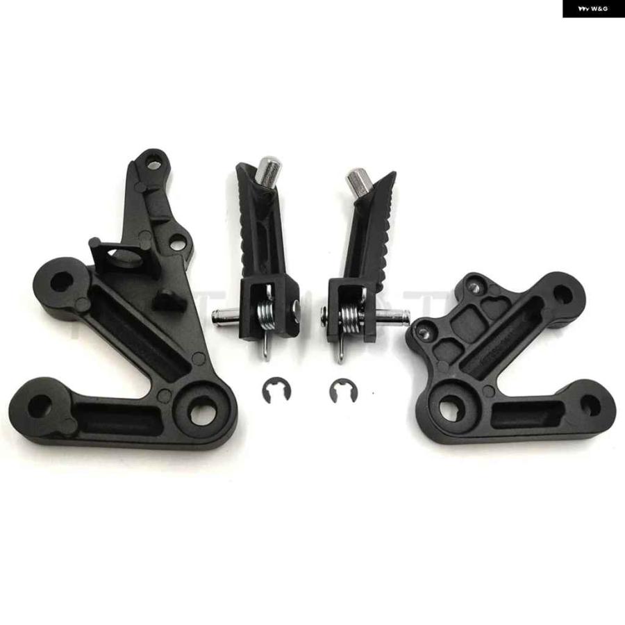 並行輸入品フットペグ フットレスト ブラケットセット フロント スズキ GSXR1000 2003-2004 GSX-R 1000の画像