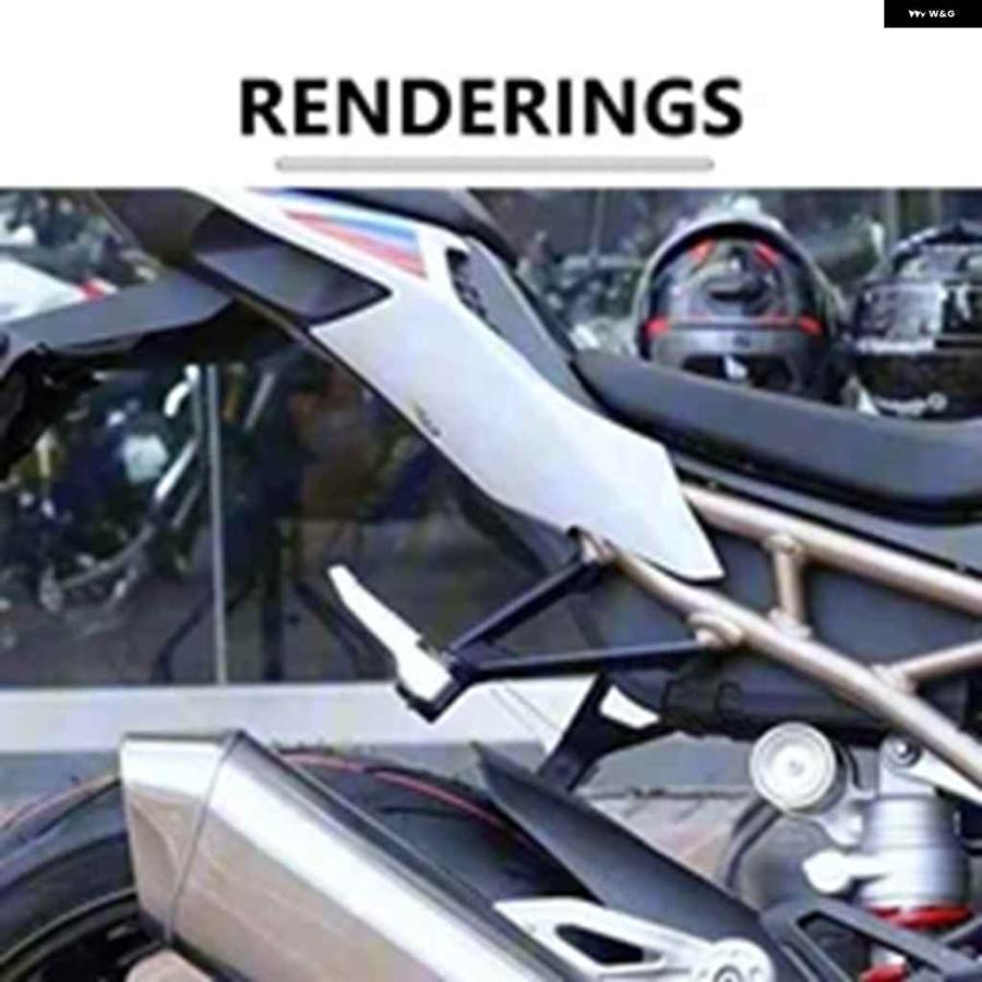 並行輸入品ペダル BMW S1000RR 2009-2024 アクセサリー ブラッククローム リア フットレスト ペダル フットレの画像