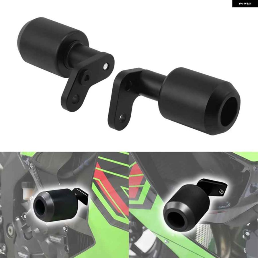 並行輸入品クラッシュ プロテクター アンチ クラッシュ フレーム スライダー カワサキ ZX-6R ZX6R 2024-2025の画像