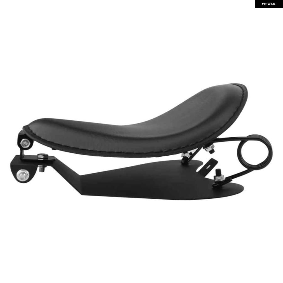 並行輸入品】汎用 ソロシート ブラック チョッパー サドル 3インチ