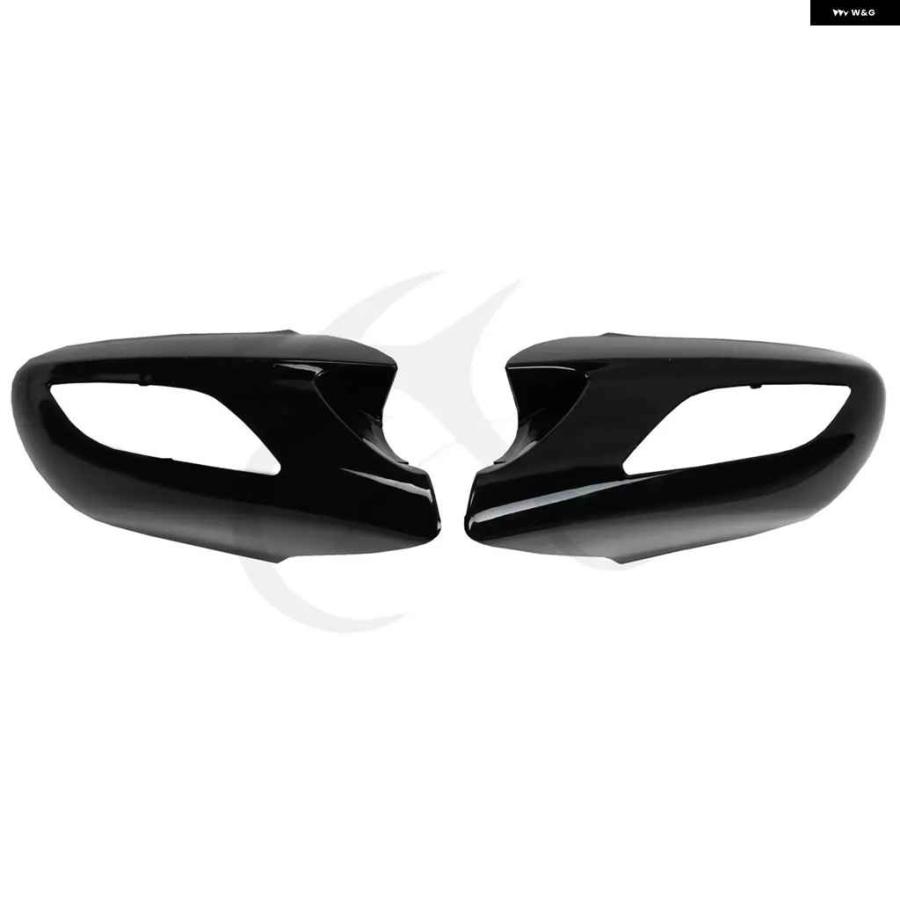 並行輸入品ABS リアビューミラー カバー ホンダ ST1300 2002-2011 2010 2003-09 レッド/ブラック/の画像