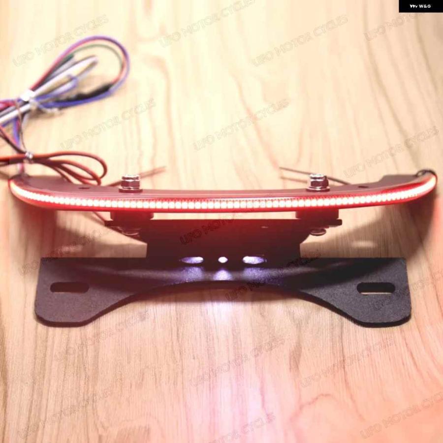 並行輸入品LEDフェンダーエリミネーター一体型 テールライト スモークバー ハーレー V-ROD 2012-2017 カスタム