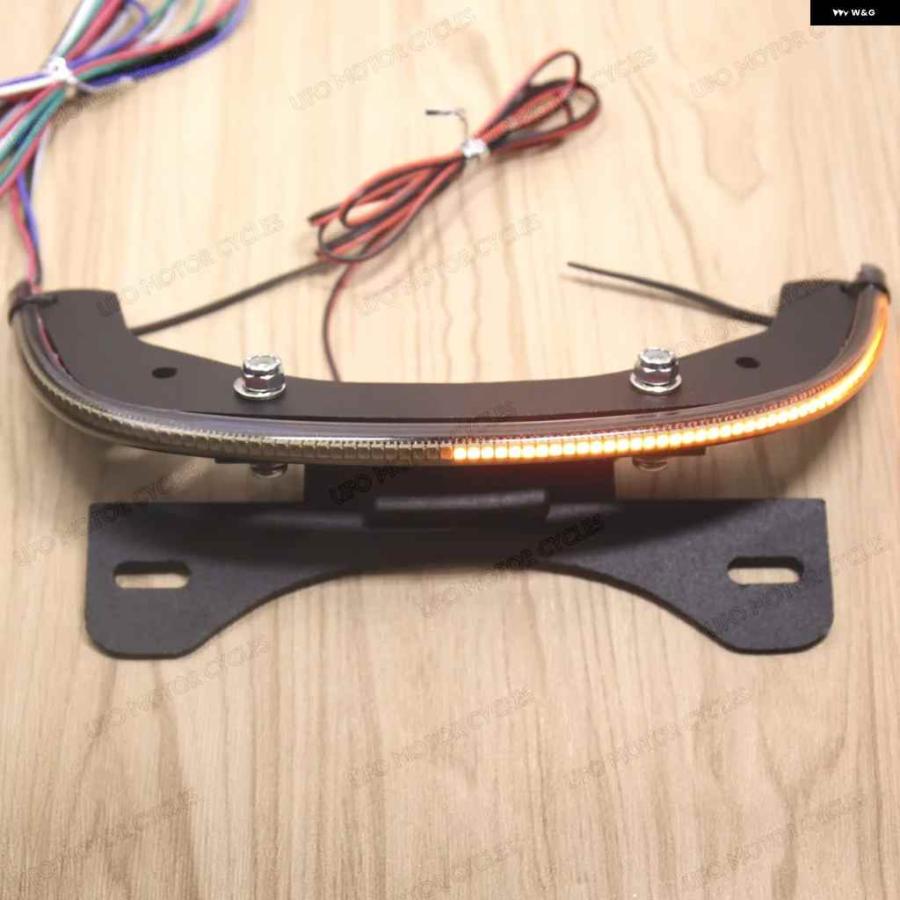 並行輸入品LEDフェンダーエリミネーター一体型 テールライト スモークバー ハーレー V-ROD 2012-2017 カスタム