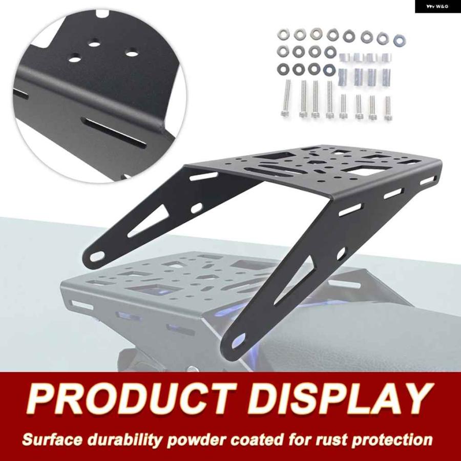 並行輸入品ヤマハ XT250 2008-2021-24 2025 XT 250 ラック キャリア マウント バックレストシェルフの画像