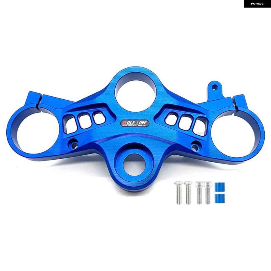 並行輸入品ヤマハ YZF-R7 YZF R7 2021-23 オートバイ バイク CNC アルミ フロントトップ フォーク アッパ