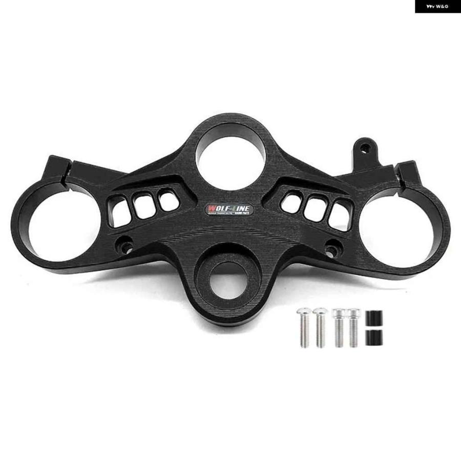 並行輸入品ヤマハ YZF-R7 YZF R7 2021-23 オートバイ バイク CNC アルミ フロントトップ フォーク アッパ