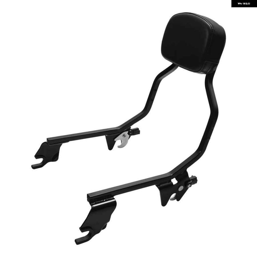 並行輸入品バックレスト シーシーバー パッド /ドッキングキット ハーレー ナイトスター RH975 2022 ナイトスタースペシの画像