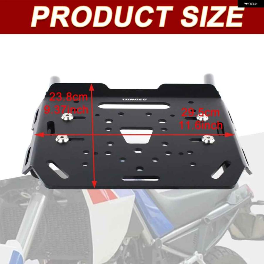 並行輸入品オートバイ バイク ラゲッジ ホルダー ブラケット アルミ アプリリア TUAREG 660 2022 - 2025 リ_5