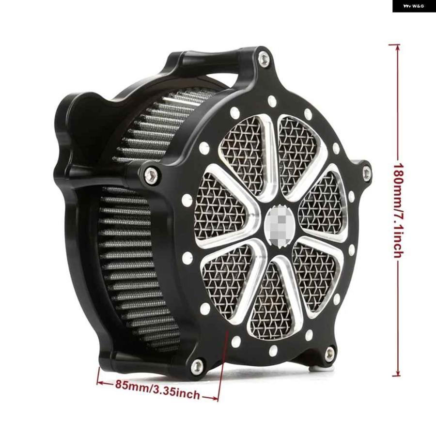 並行輸入品エアクリーナー インテーク フィルター ハーレー ソフテイル ツーリング FLHR ファットボブ ダイナ ソフテイル デ_7