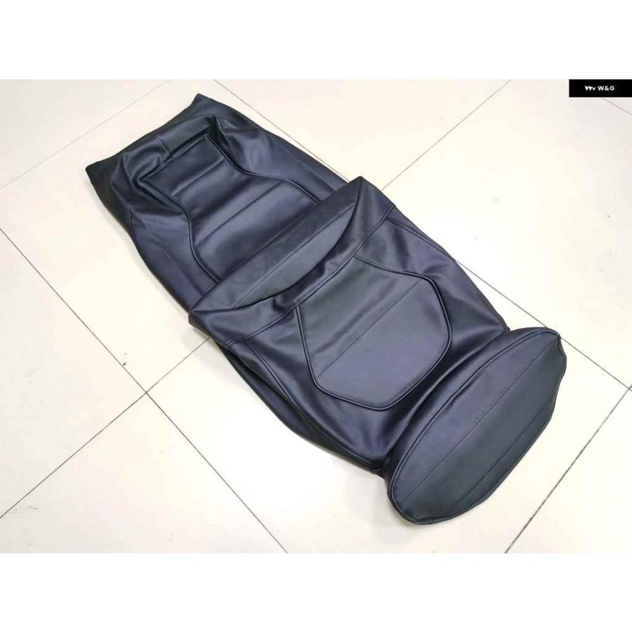 並行輸入品ホンダ ゴールデンウイング ゴールドウイング GL1500 1988-1997 シートカバー ブラック PUレザー カ_4