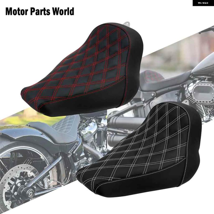 並行輸入品ドライバーソロシート PUレザー ダイヤモンド クッション 