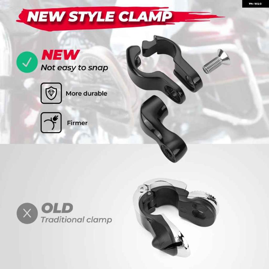 並行輸入品オートバイ バイク ペグ フットレスト 1.25インチ エンジン ガード フットペグ スポーツスター ストリートグライド_6