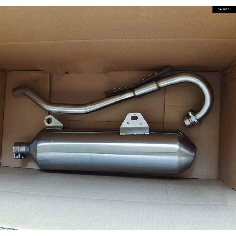 並行輸入品マフラー サイレンサー QINGQI チベタンマスティフ QM200GY QM150GY QM 200GY 150GY_2