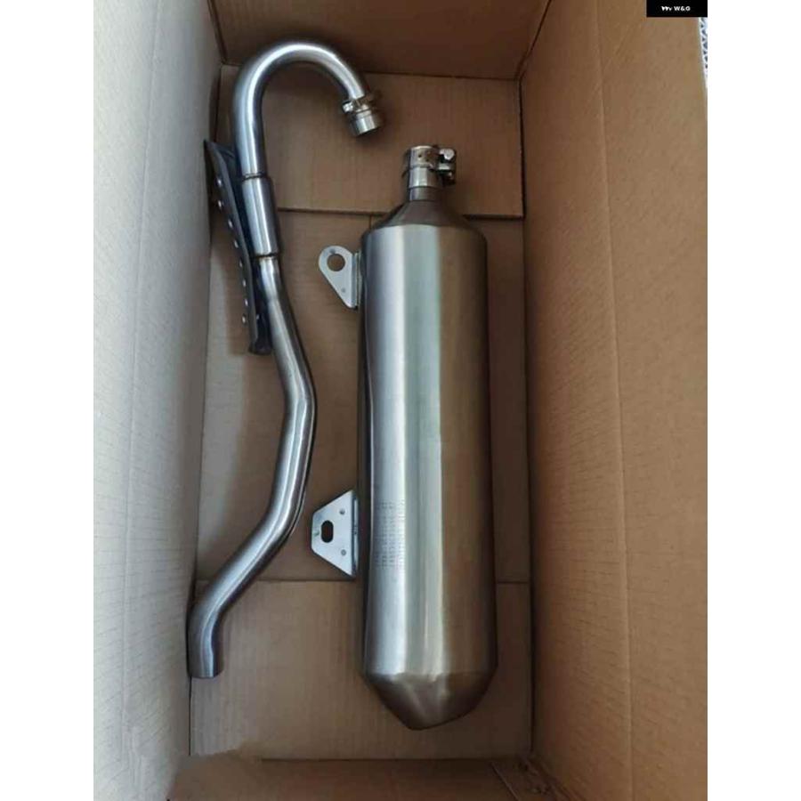 並行輸入品マフラー サイレンサー QINGQI チベタンマスティフ QM200GY QM150GY QM 200GY 150GY_3