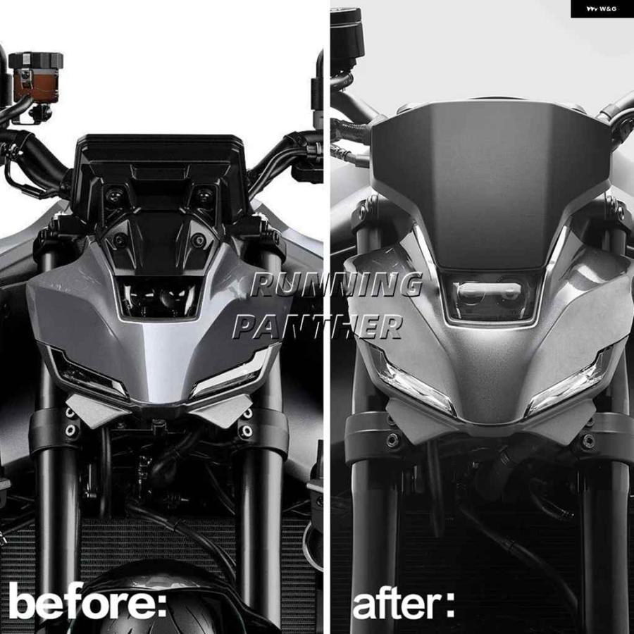 並行輸入品ヤマハ MT-09 MT09 SP MT09 2024- オートバイ バイク ウインドシールド ウインドデフレクター ス_4