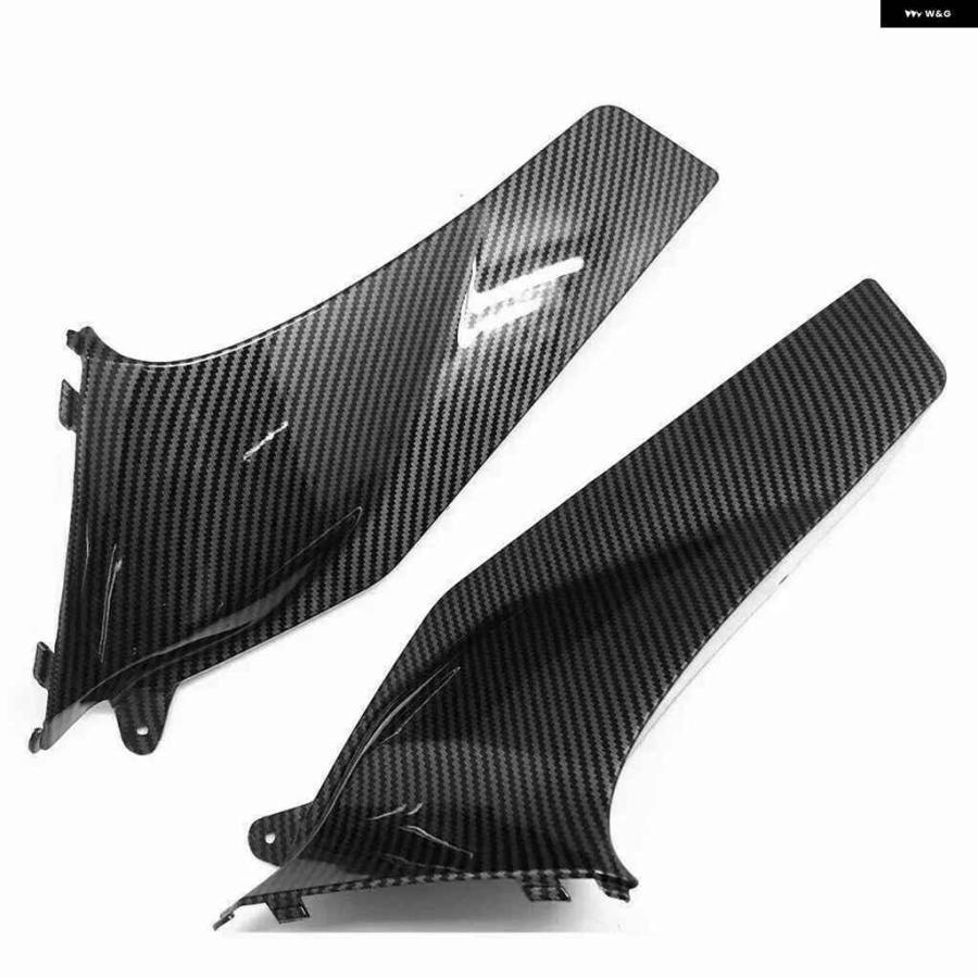 並行輸入品ホンダ CBR600RR 2003-2004 ラムエアダクトカバー サイドタンク フェアリング カーボンカラー  カスタの画像