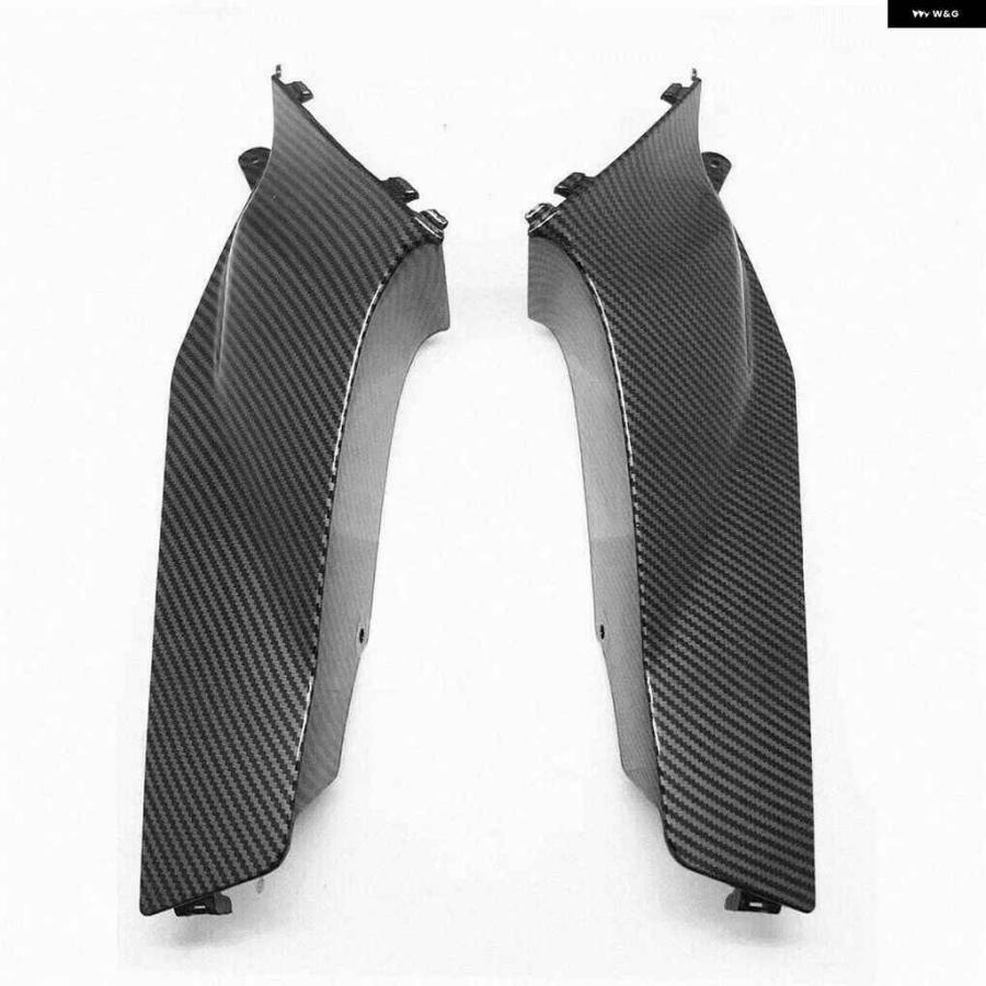 並行輸入品ホンダ CBR600RR 2003-2004 ラムエアダクトカバー サイドタンク フェアリング カーボンカラー  カスタの画像