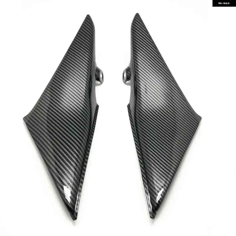 並行輸入品ホンダ CBR600RR 2003-2004 ラムエアダクトカバー サイドタンク フェアリング カーボンカラー  カスタの画像