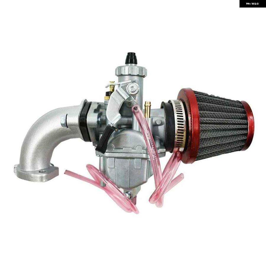 並行輸入品VM22 26MM キャブレター エア フィルター インテーク パイプ 110CC 125CC 140CC ピットダート オートバイ バイク ピットプロ ATV SSR オートの画像