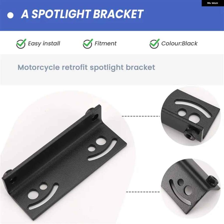 並行輸入品オートバイ バイクスポットライト ブラケット ホルダー ライト マウント TMAX560 テックマックス TMAX 560 2022 2023の画像