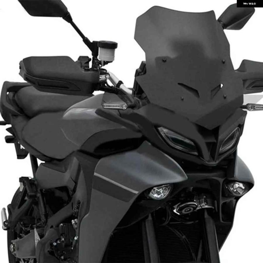 並行輸入品フロントプレートデフレクター ウインドスクリーン ウインドシールド ヤマハ MT-09 トレーサー9 GT-9 2021 オートバイ バイクの画像