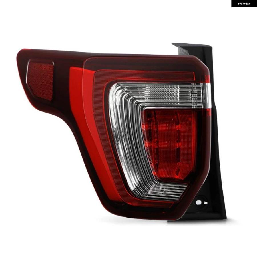 並行輸入品】レッド/ブラックレンズ LED テールライト フォード