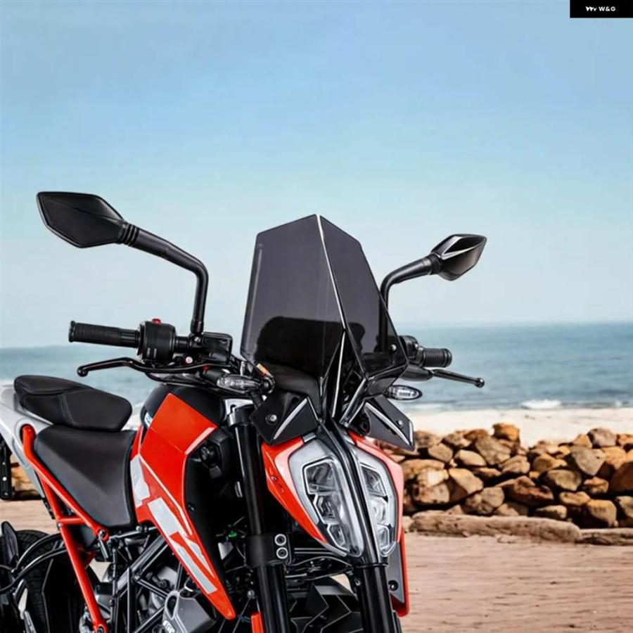 並行輸入品DUKE 125 200 390 2017-2022 オートバイ ウインドスクリーン ウインドシールド スクリーンシール_2